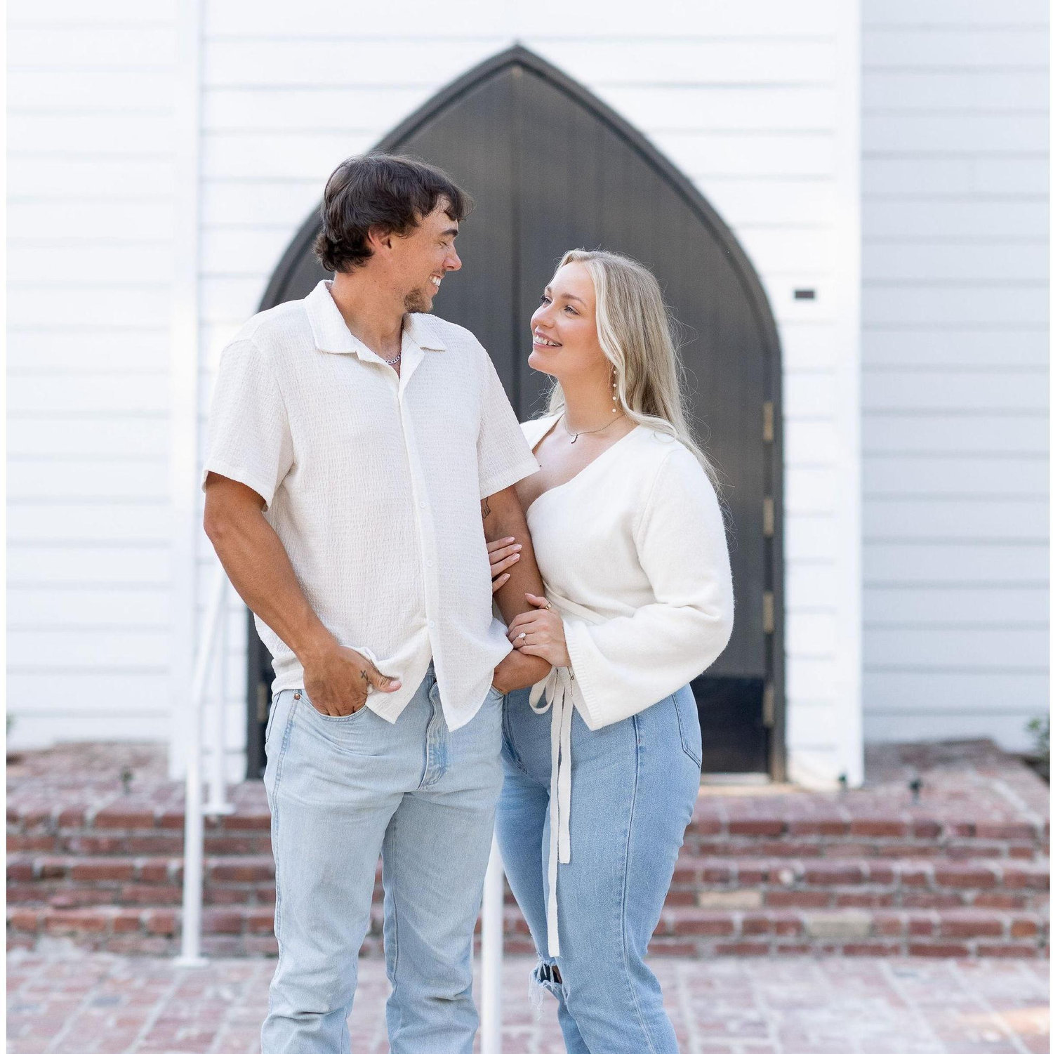 Our first engagement photo shoot