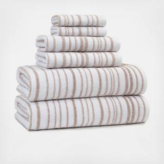 Hudson Stripe Wash Cloth