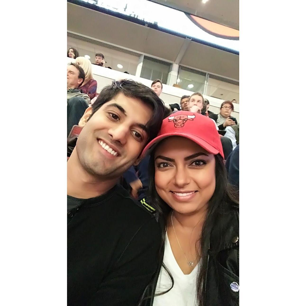 1st and only sporting event I was ever willing to endure with him - 2017