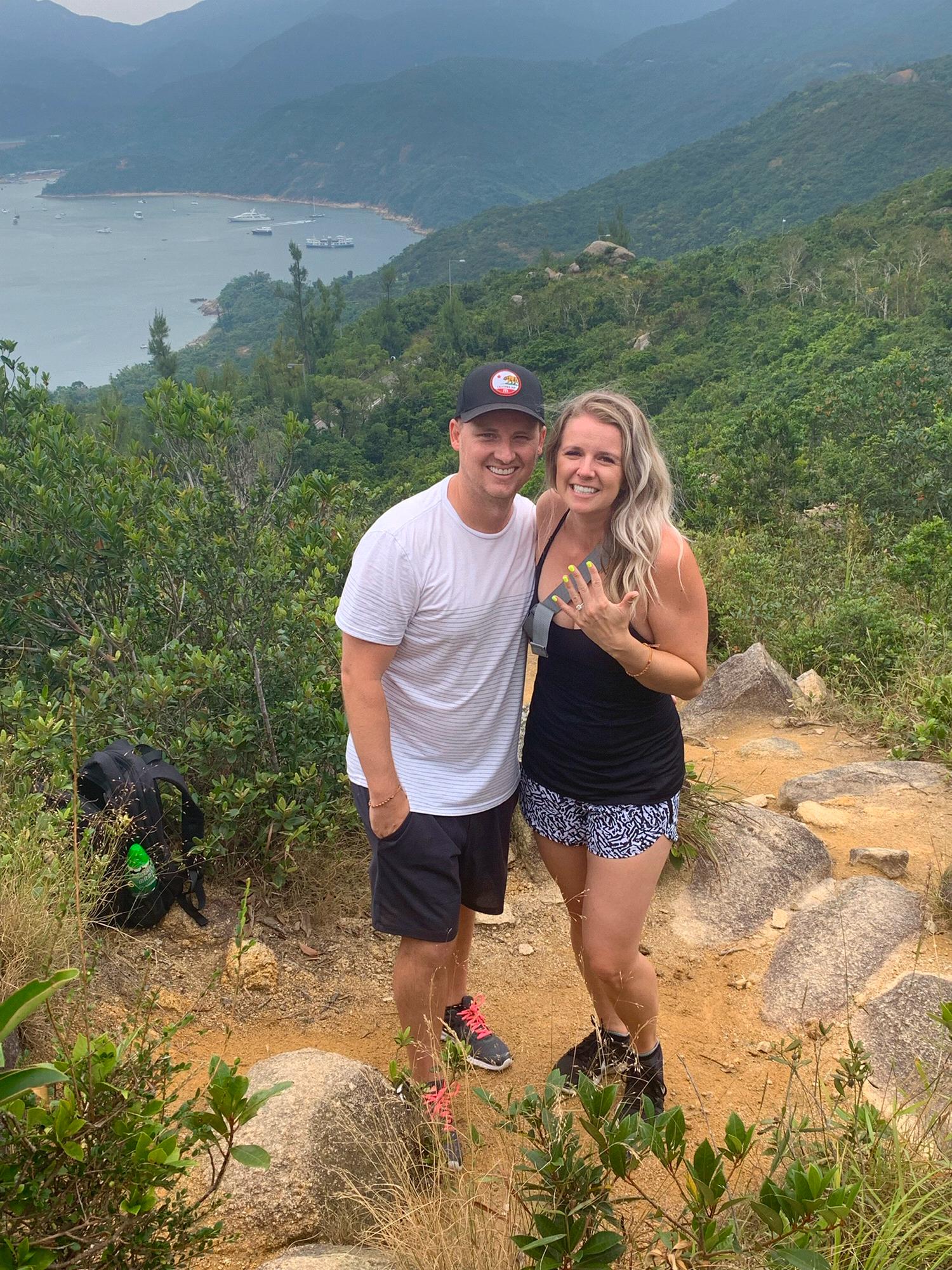 Engagement @ Dragon's Back in Hong Kong