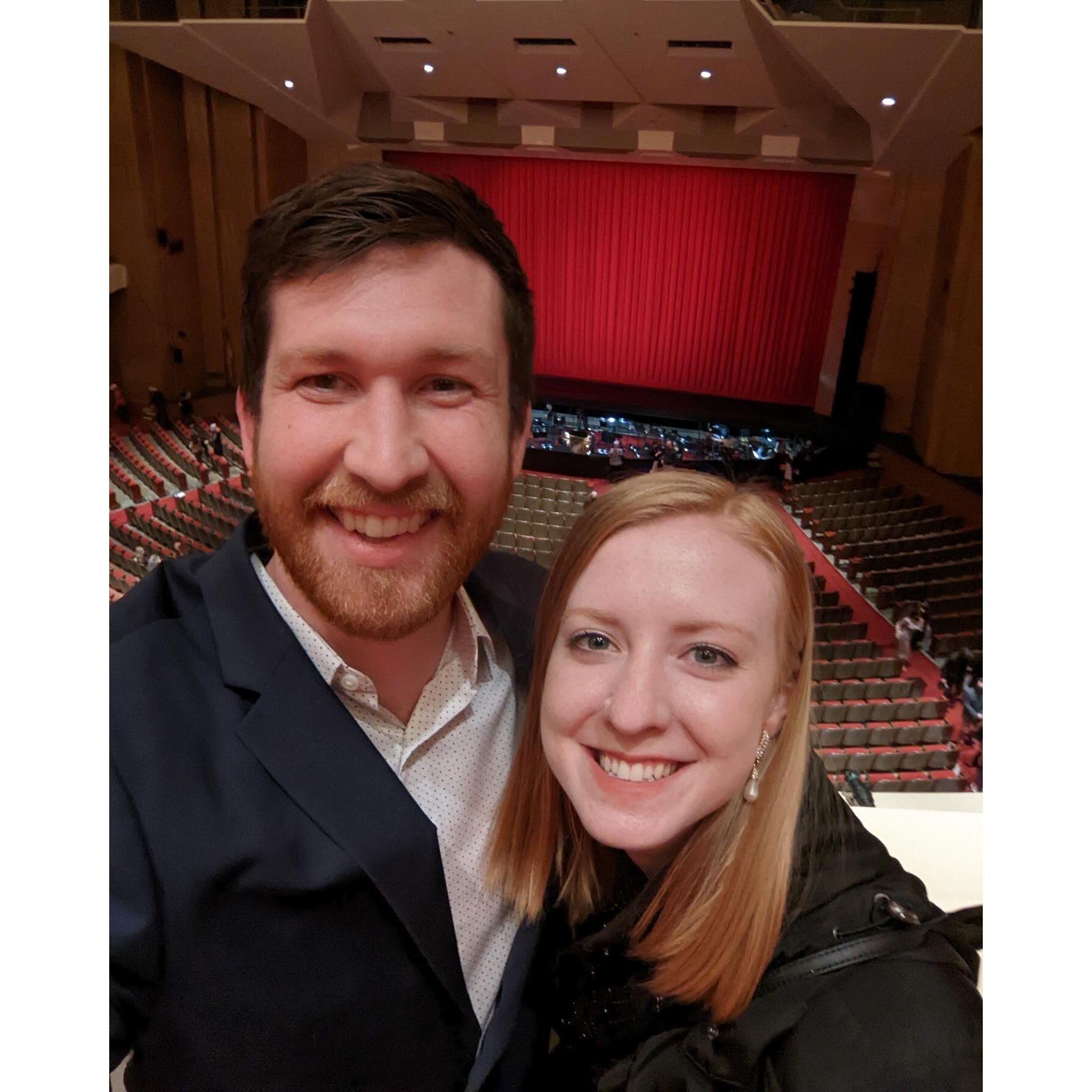 Date night at the ballet