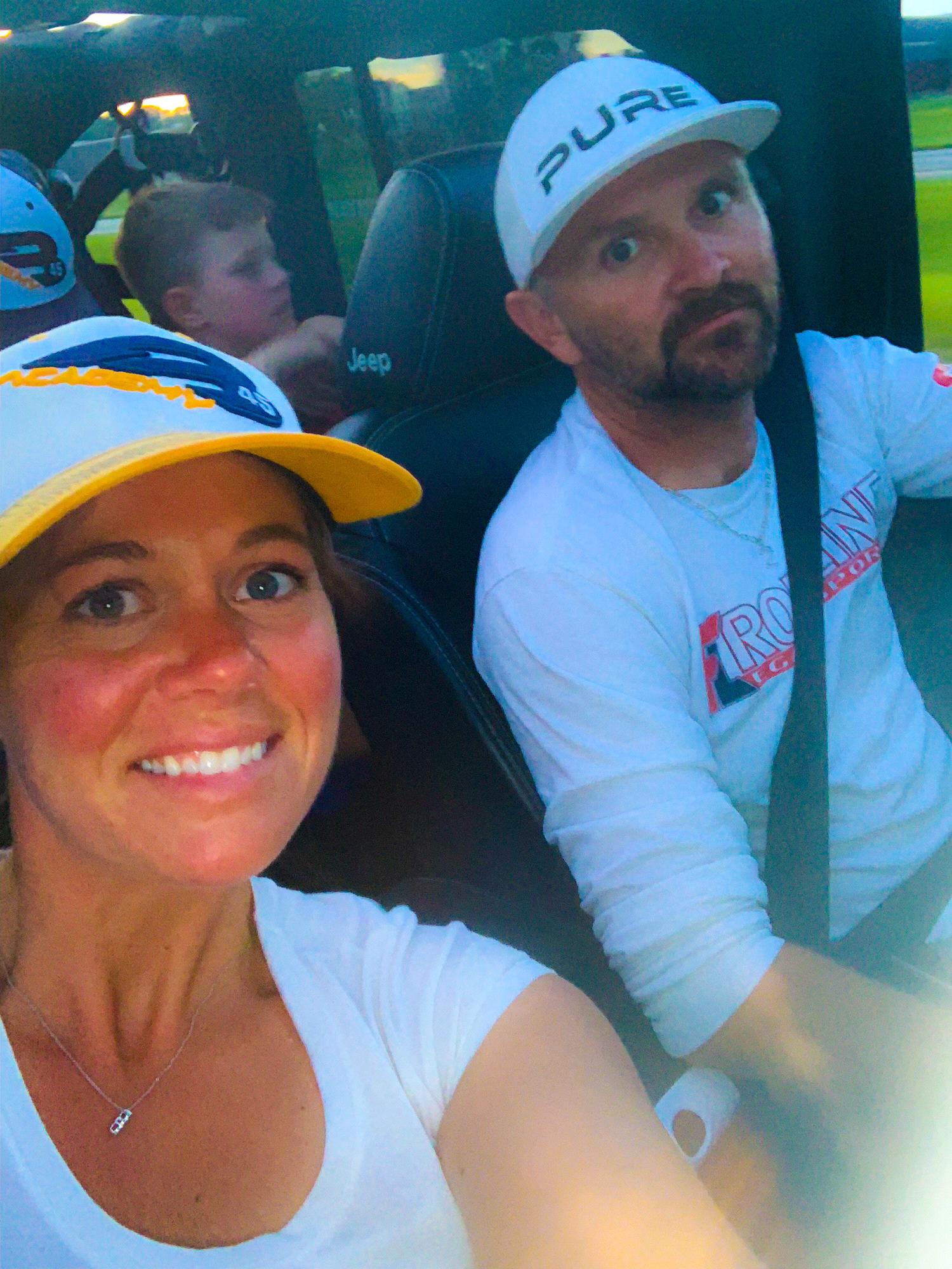 Family Jeep ride.