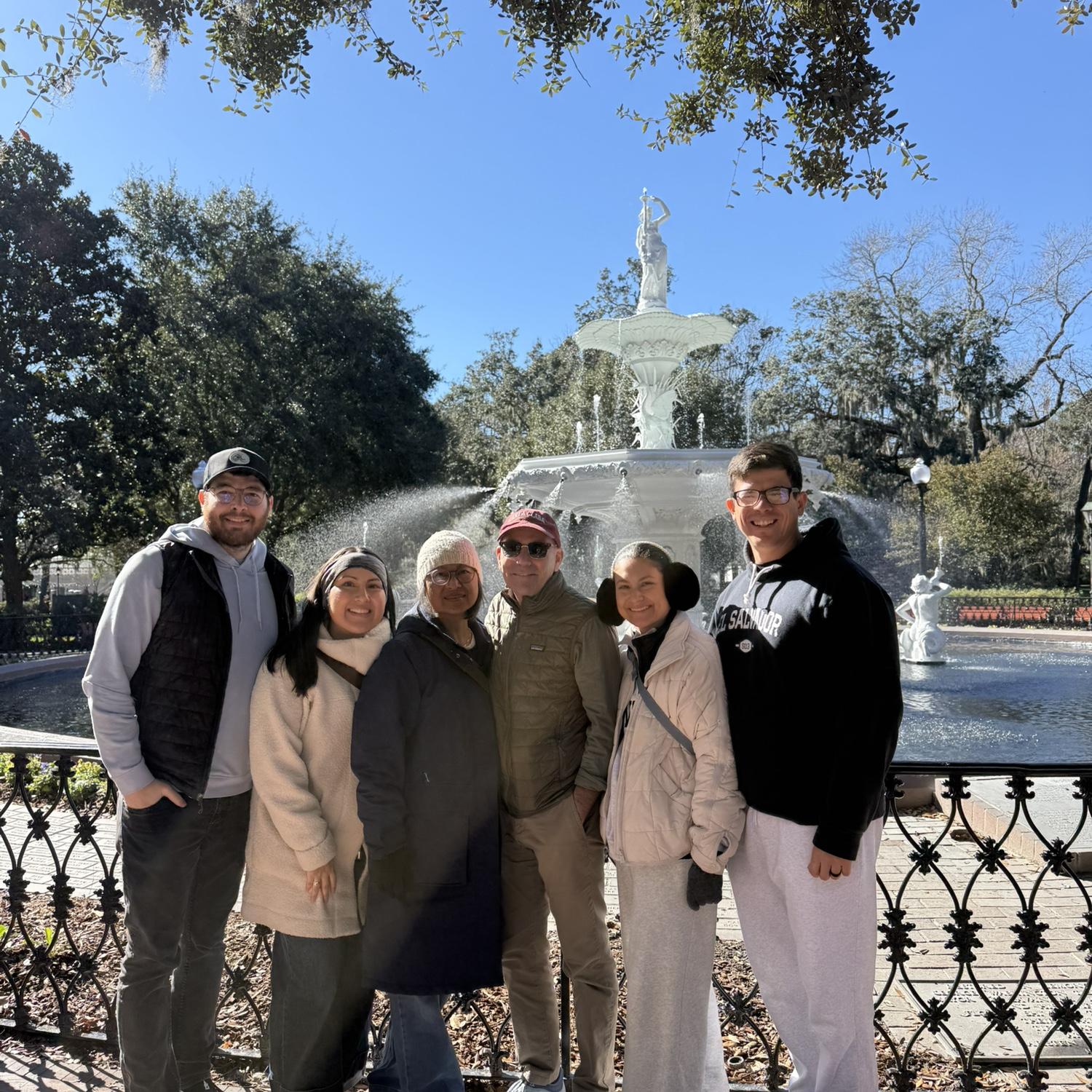 Jan 2026: Exploring Savannah with Amanda’s parents & Madz & Jack!
