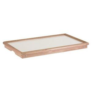 Breakfast Tray with Notched Handle