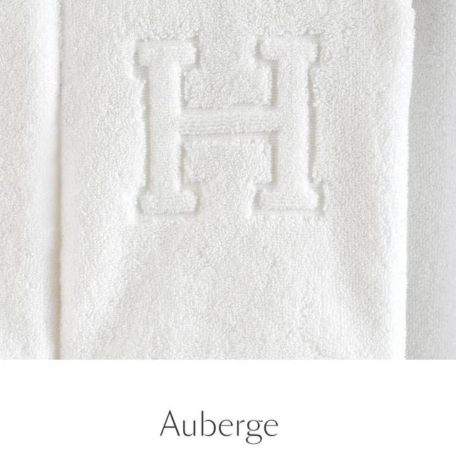 Matouk Auberge Monogrammed “H” Bath Towels, Qty 4