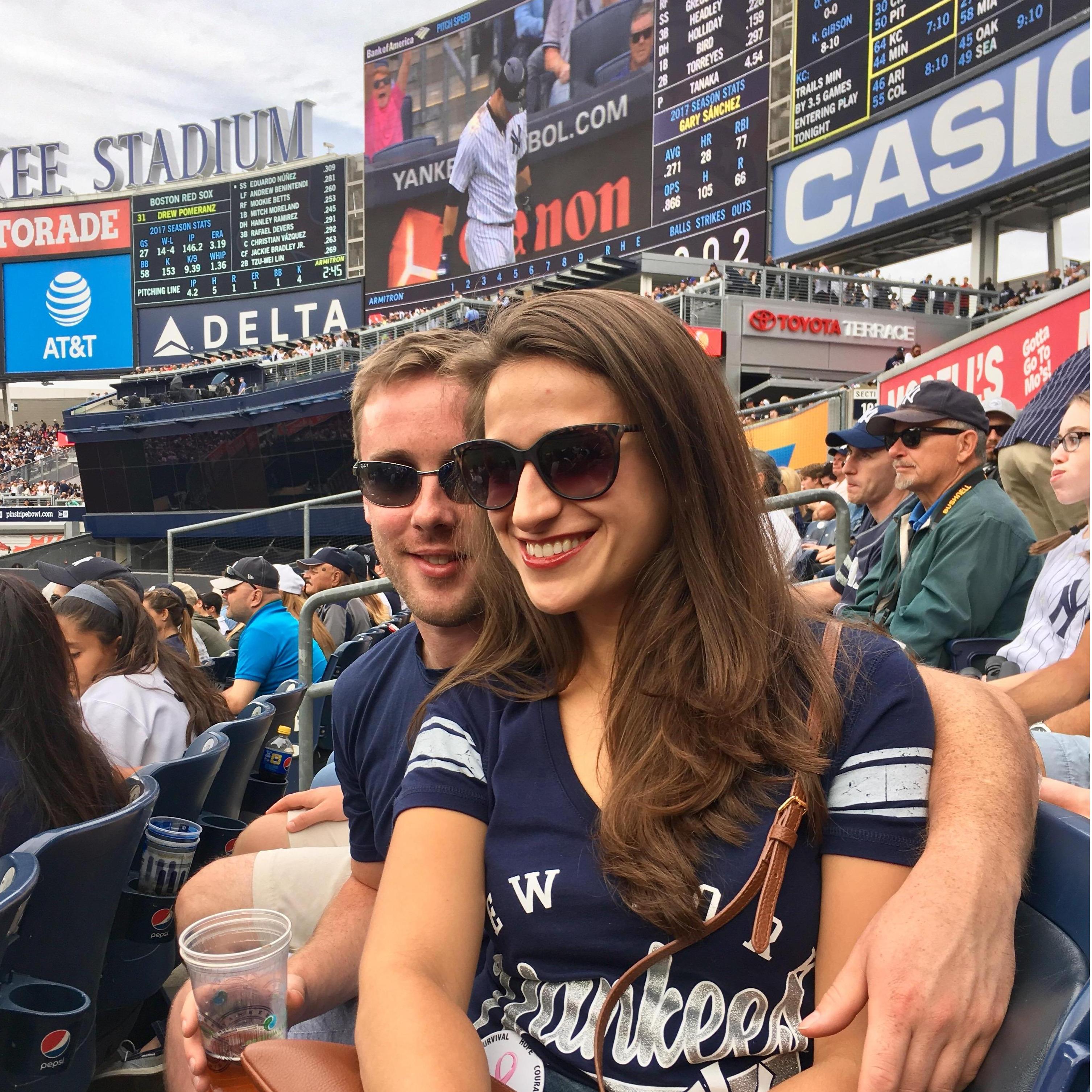 Sept 2017: 1st Yankees Game in New York, NY