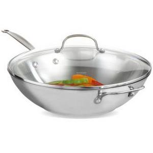 Cuisinart - Chef's Classic Stainless Steel 14 Covered Stir Fry