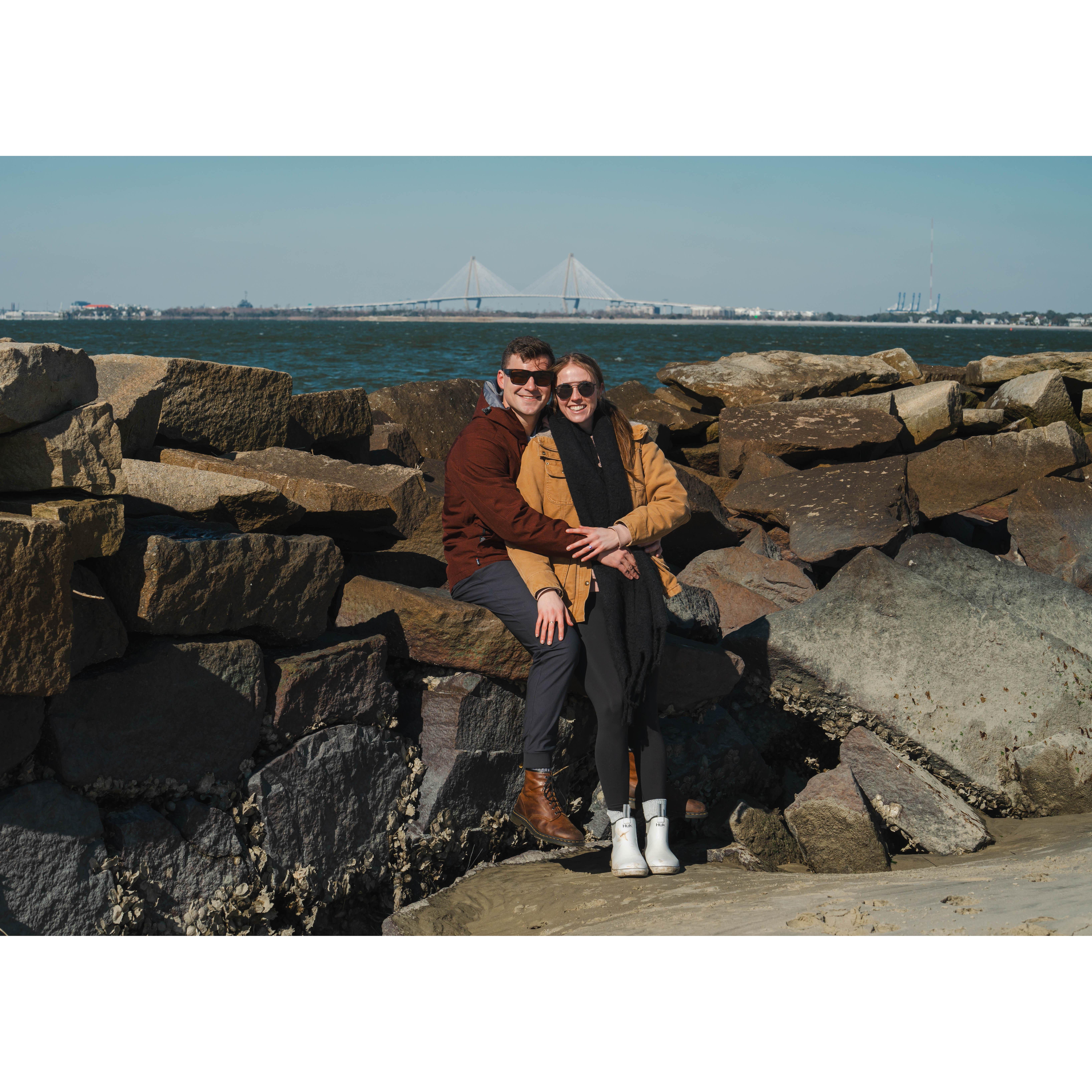 Engaged! Sullivan's Island, SC - January 20, 2024