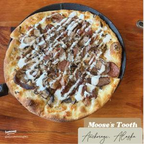 Dinner and Brews at Moose's Tooth pizzeria
