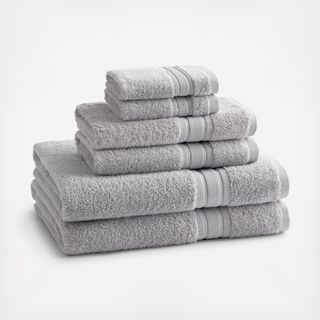 Company Cotton Turkish Cotton 6-Piece Bath Towel Set