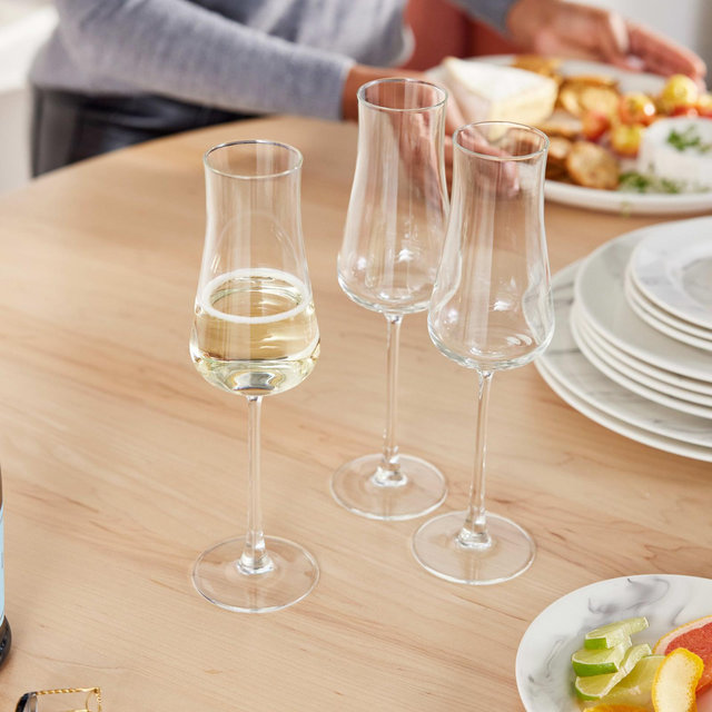Libbey, Signature Stratford Champagne Flute, Set of 4 | Zola