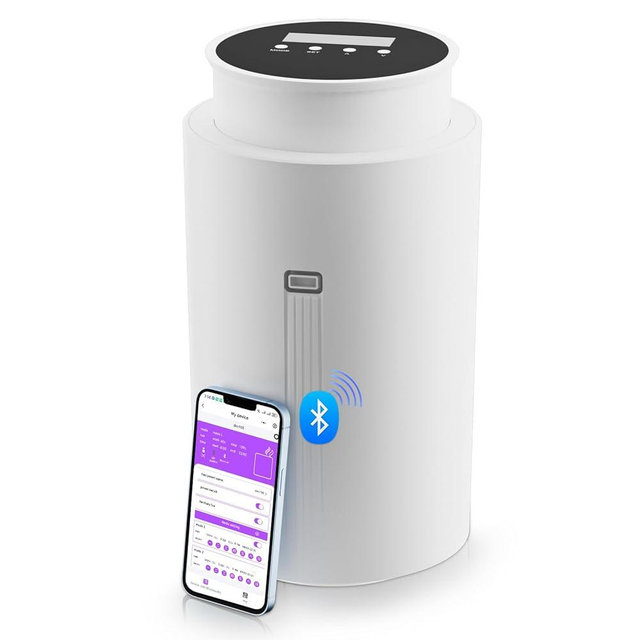 Wankeer Scent Air Machine for Home, 2000 Sq. Ft Coverage Hotel Collection Diffuser with Smart Cold Air Tech, Whole House Fragrance, Bluetooth Waterless Oil Diffuser for Large Room, Hotel, Spa, Office