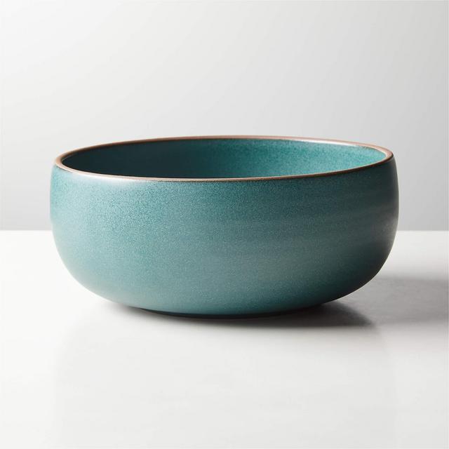 Madera Green Terracotta Soup Bowl