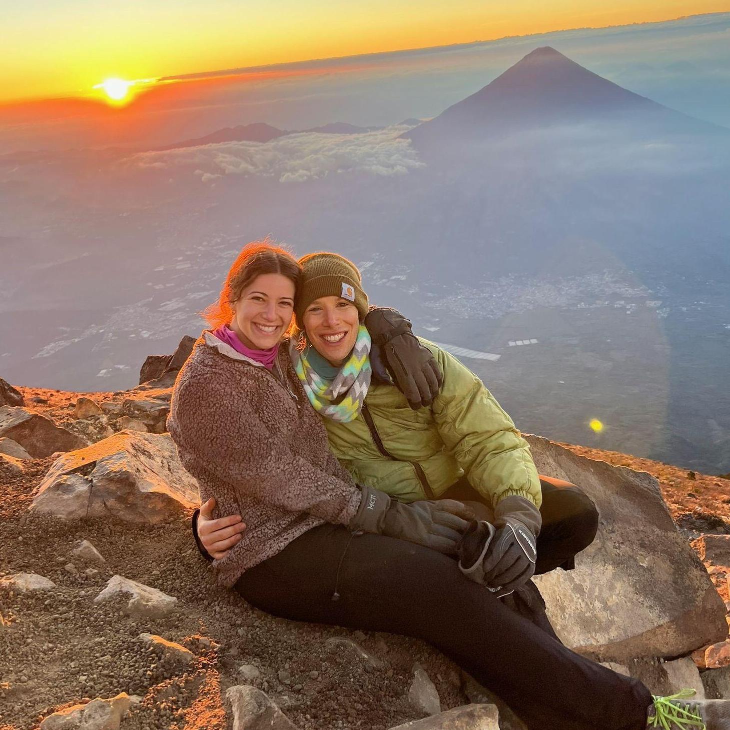 May 2025 ❤︎ Day 2 of Guatemala's Acatenango volcano hike