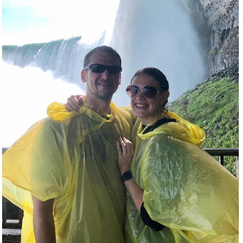 Right after he popped the question!
