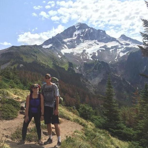 Backpacking around Mt. Hood in Portland, OR.