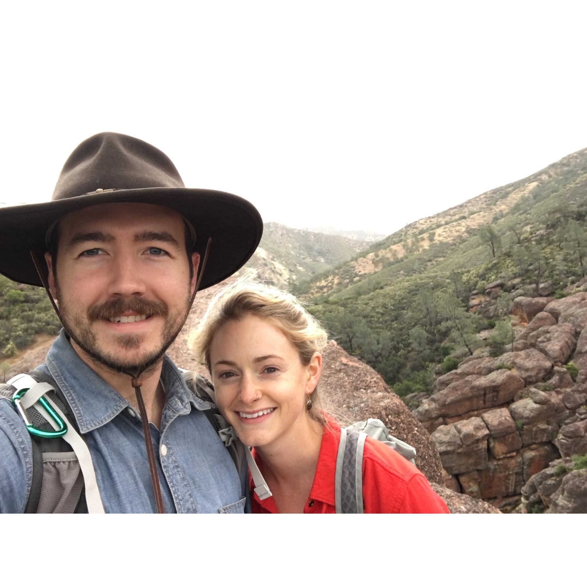 Hiking at Pinnacles National Park