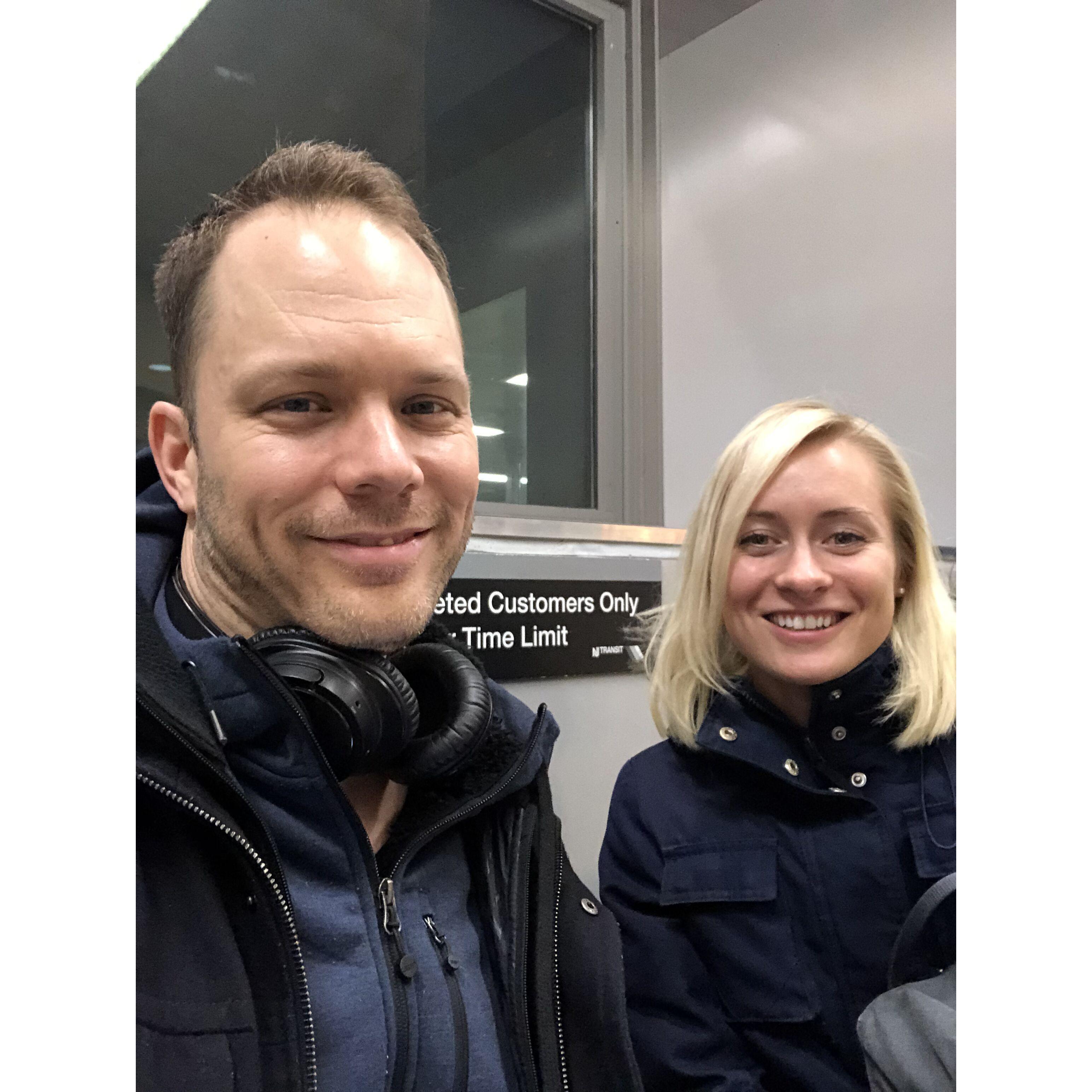 From one of our trips to Pennsylvania. This trip ended up being pretty traumatic as we got lost in the ghetto of North Philadelphia and our planned 3h trip from NYC ended up being closer to 6h.
