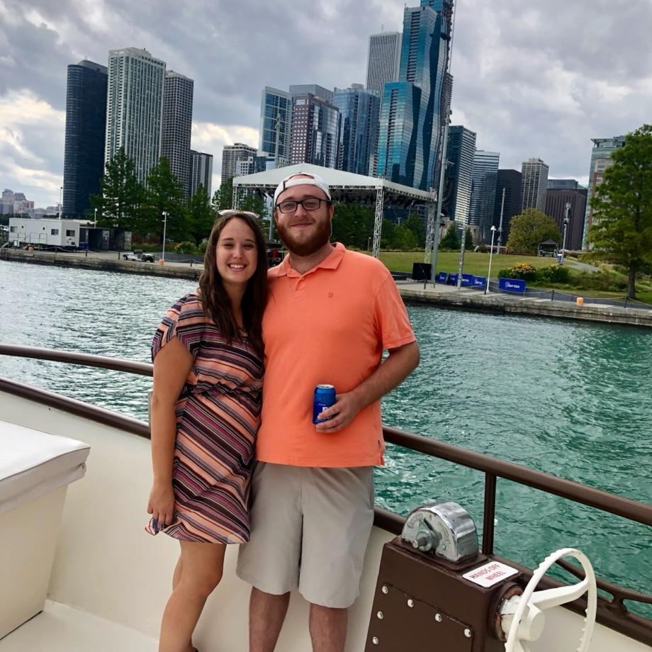 August 2019 - Chicago boat ride for the Air and Water Show practice