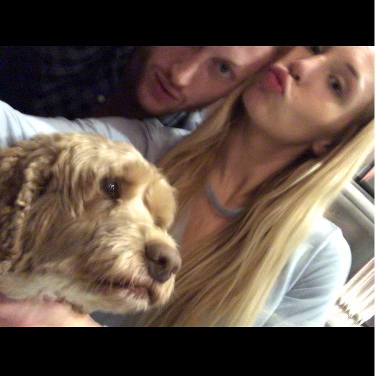 Our first picture together from 2017!
