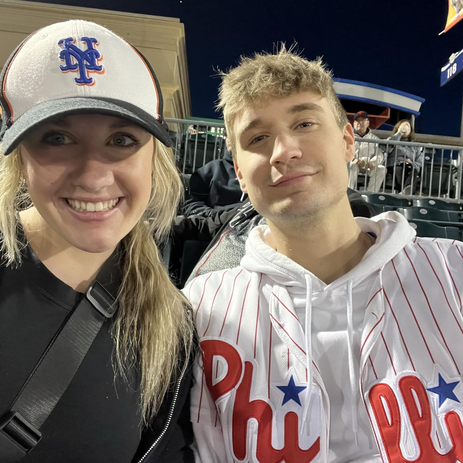 Our Favorite Season.... Baseball Season!!! A Lil Healthy Rivalry Is Always Good for the Relationship... LGM ;)