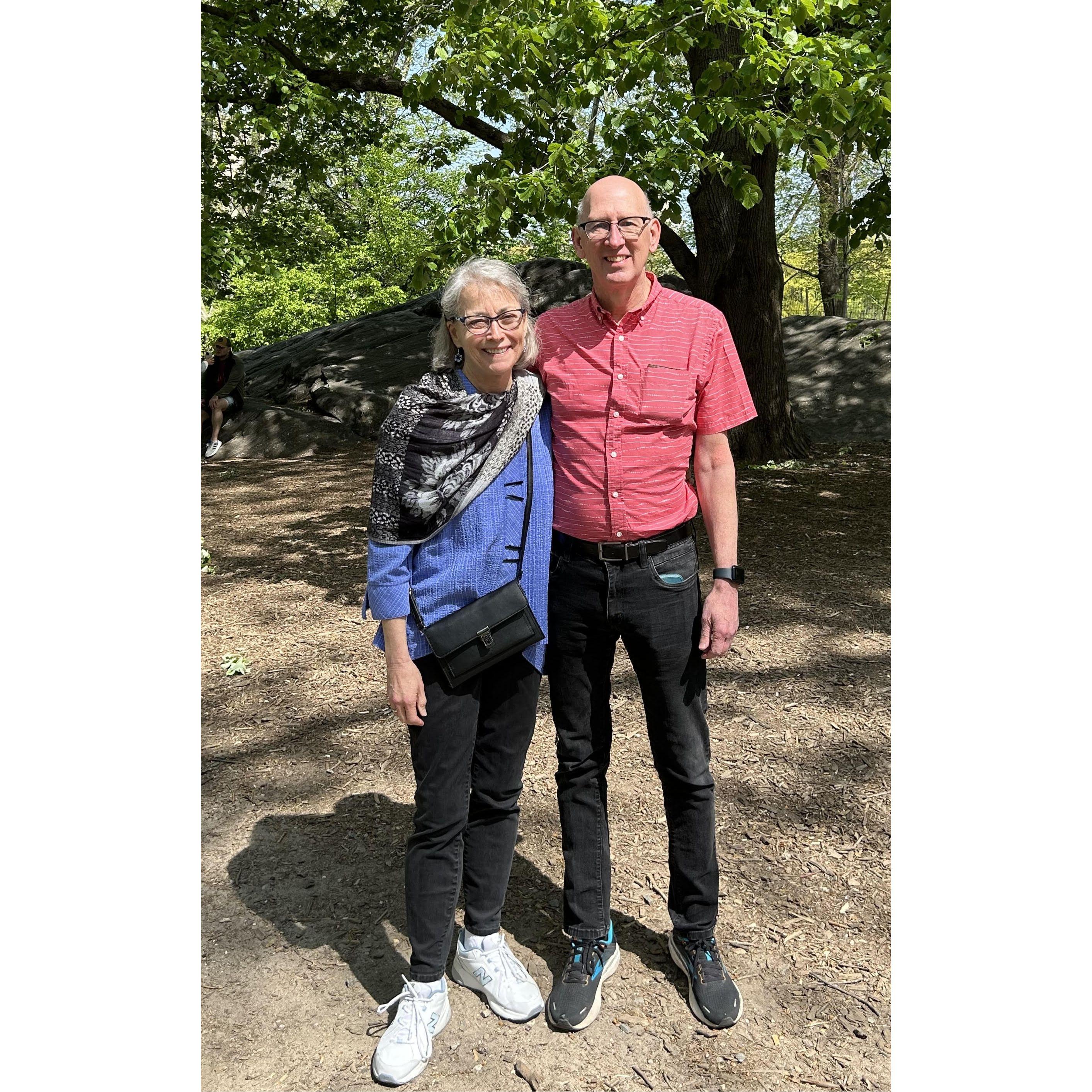 A walk in Central Park