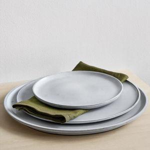 Flat Dinner Plate | White