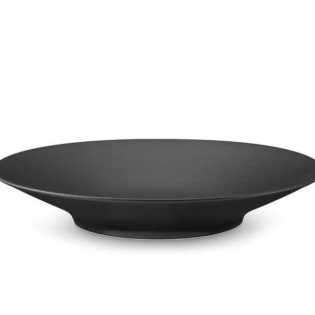Apilco Reglisse Wok Plates, Set of 4, Black