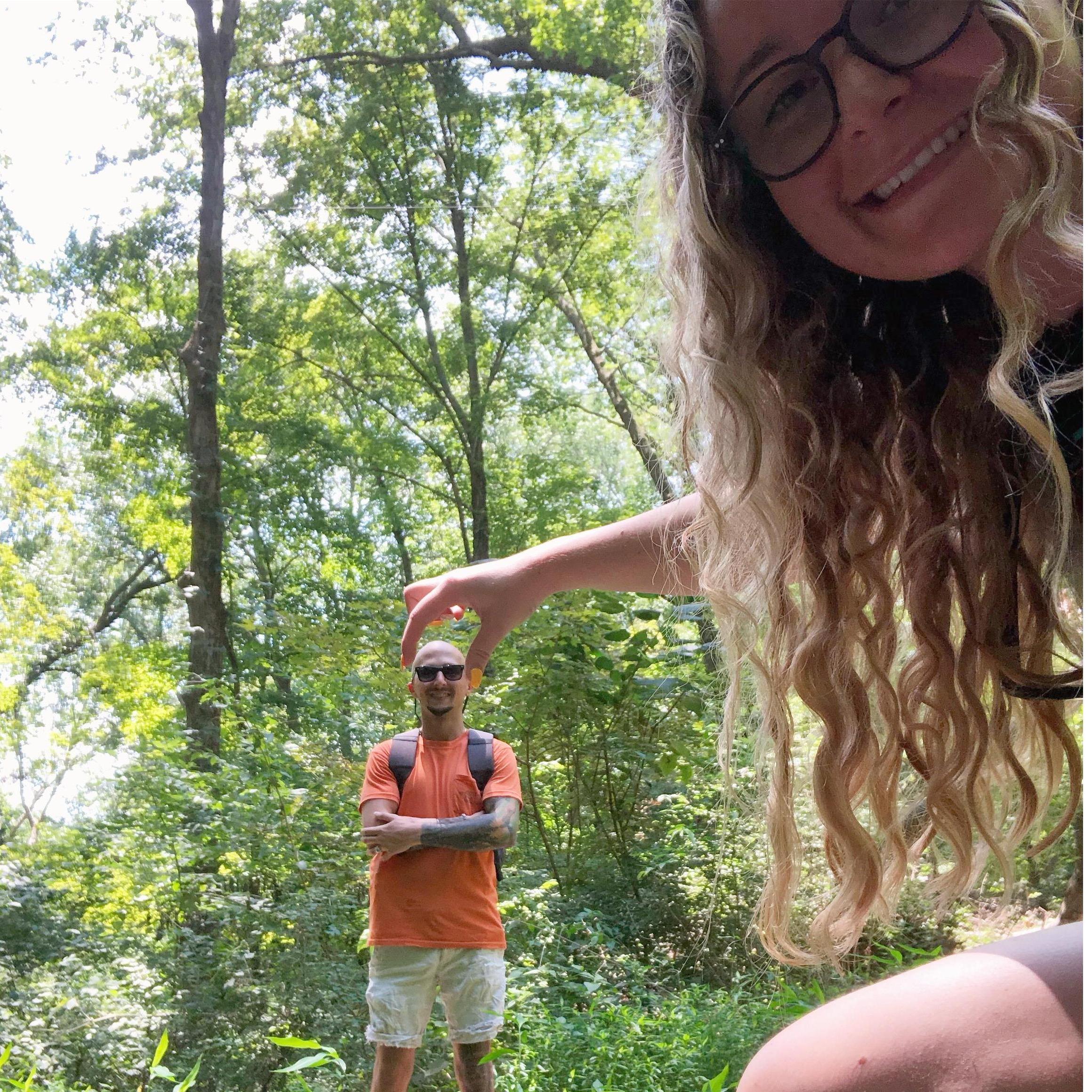 Being silly in some trails