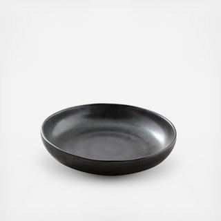 Tessa Black Round Coupe Plate