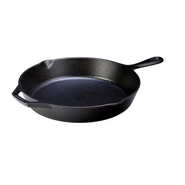 Lodge Pre-Seasoned 12 Inch. Cast Iron Skillet with Assist Handle