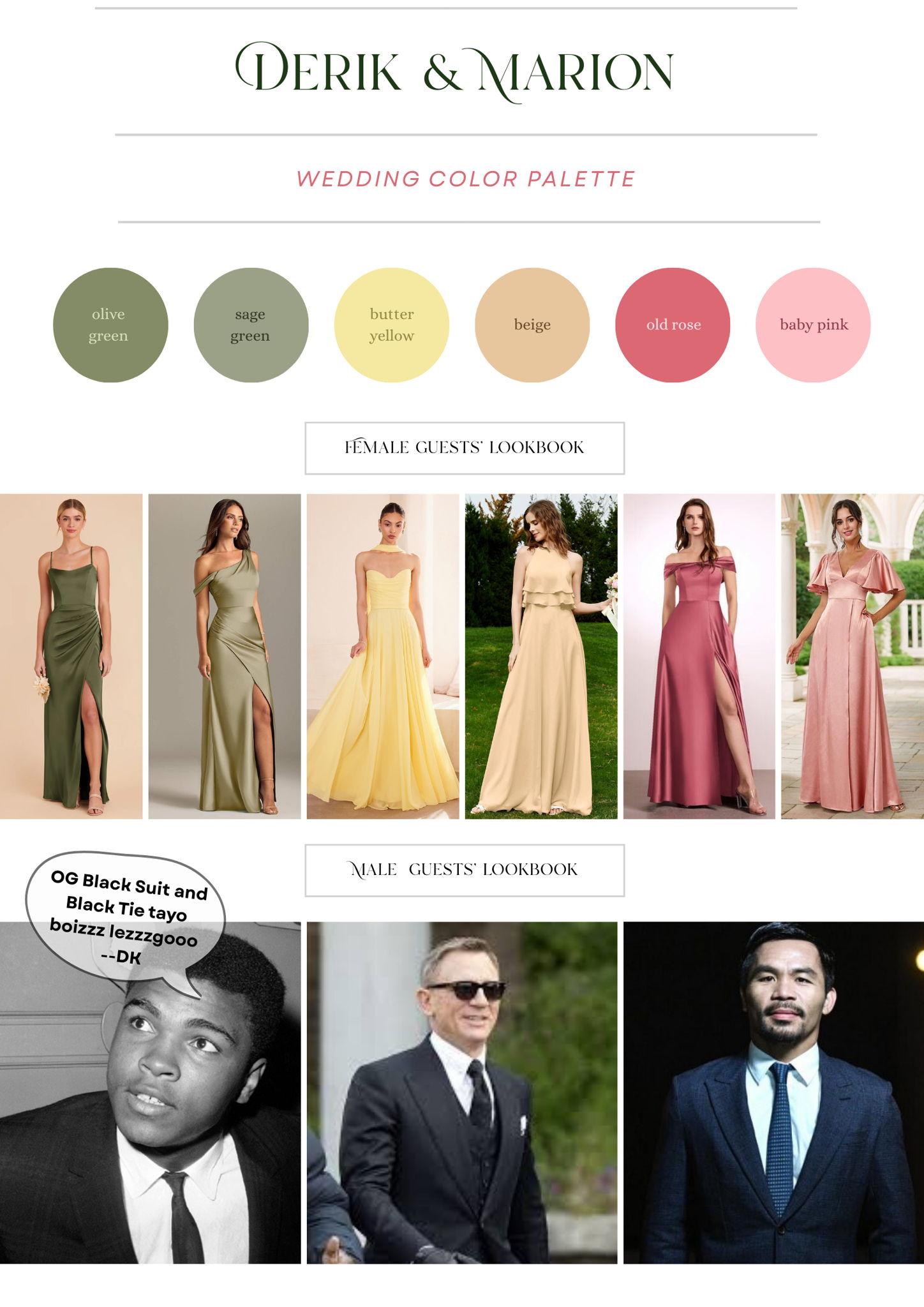 The Wedding Website of Marion Jhane Salcedo and Derik Kyle Tabunar