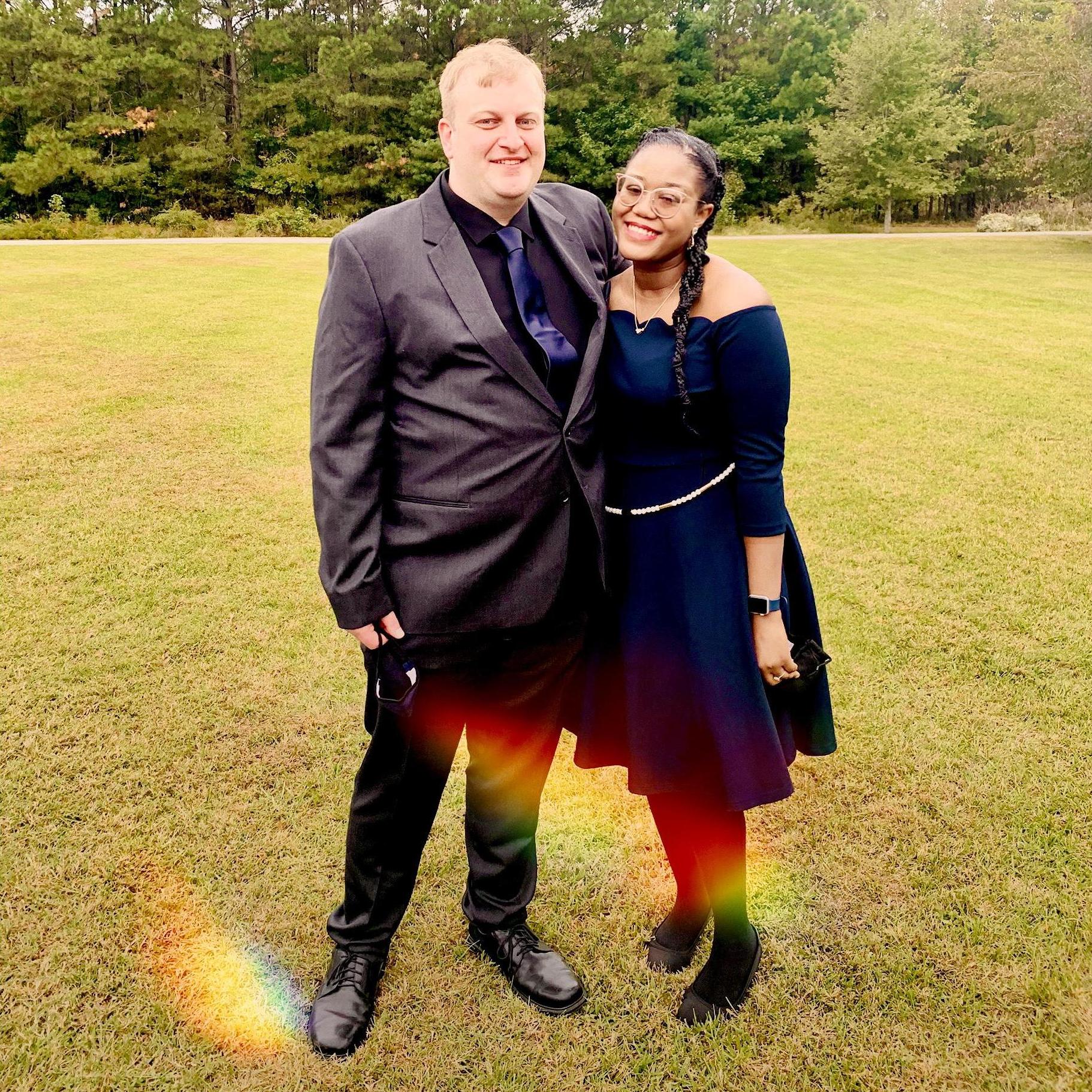 At another friend's wedding! In Delaware :)