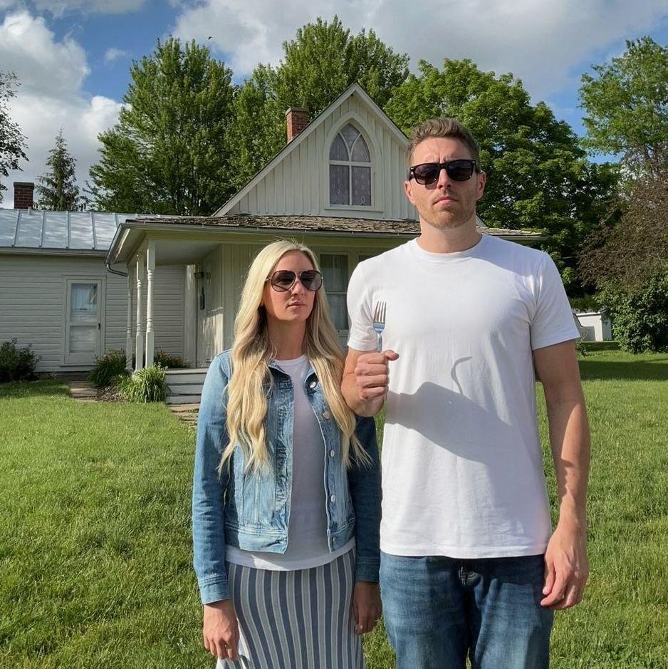 not so American Gothic