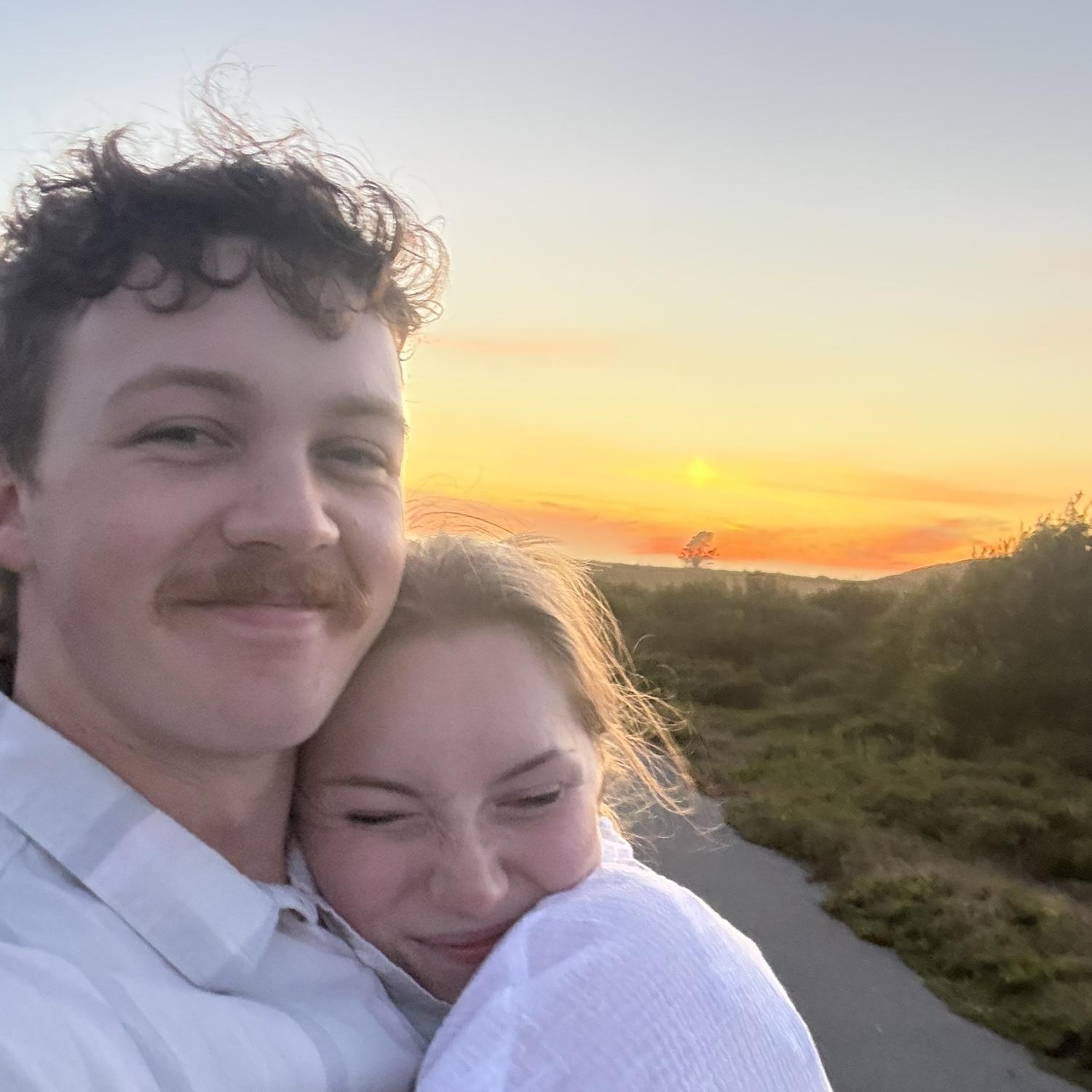Post proposal selfie!