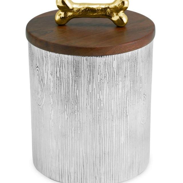 Michael Aram Flights of Fancy Dog Bone Canister