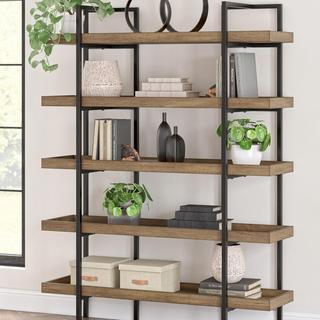 Montia 5-Shelf Bookcase