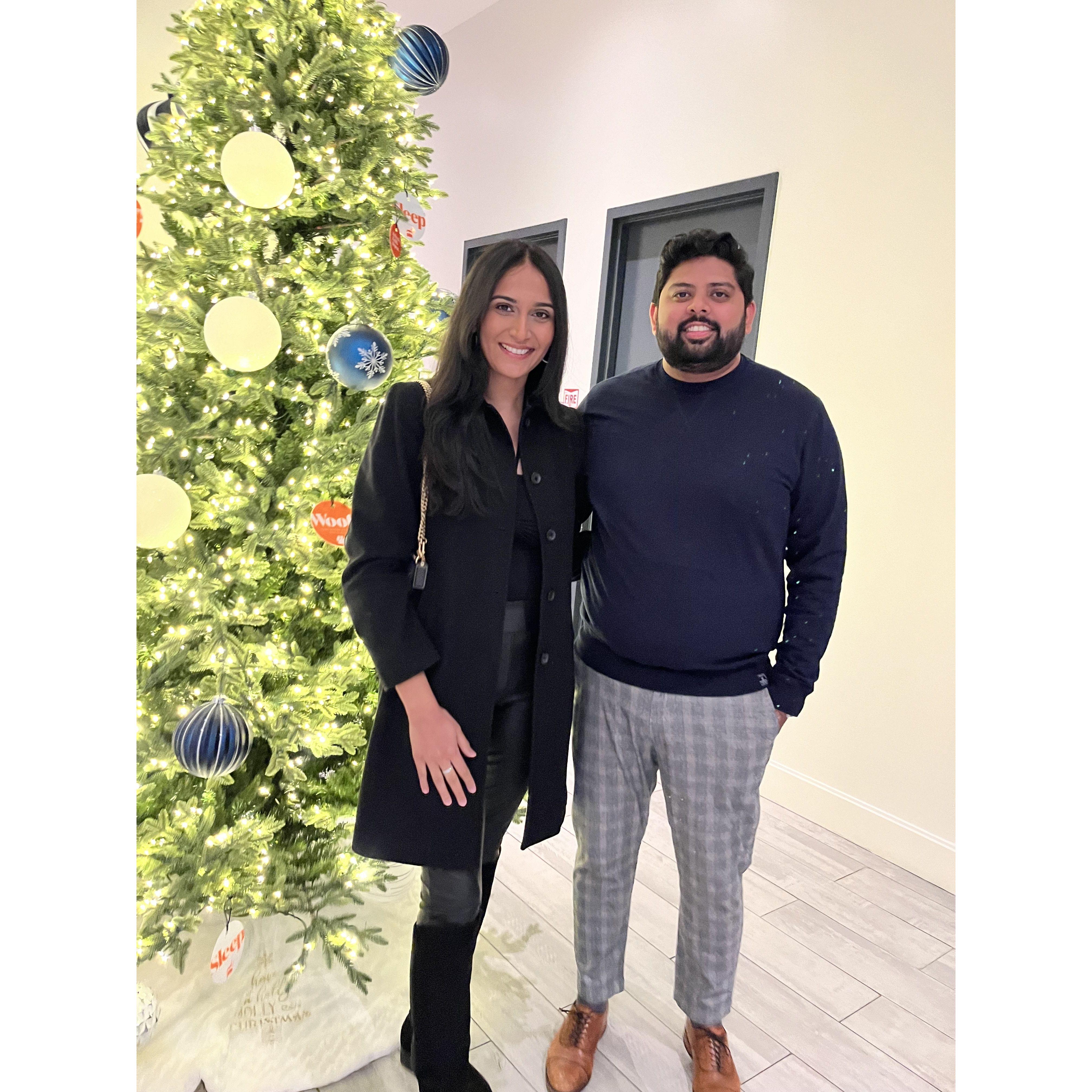 Vivek and Krupa celebrating NYE in Atlanta as always :)