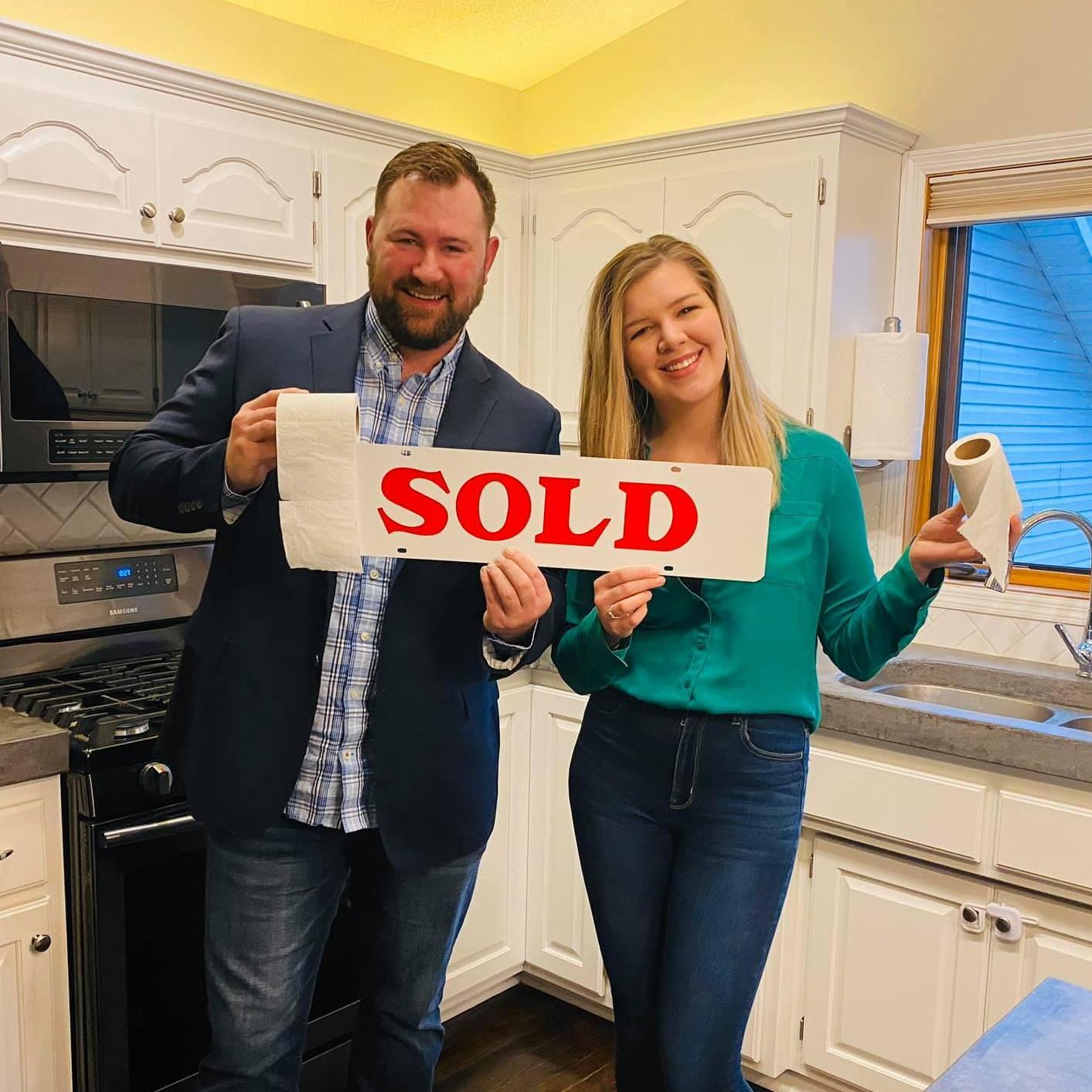 When we bought our home in the peak of toilet paper shortages. March 2020