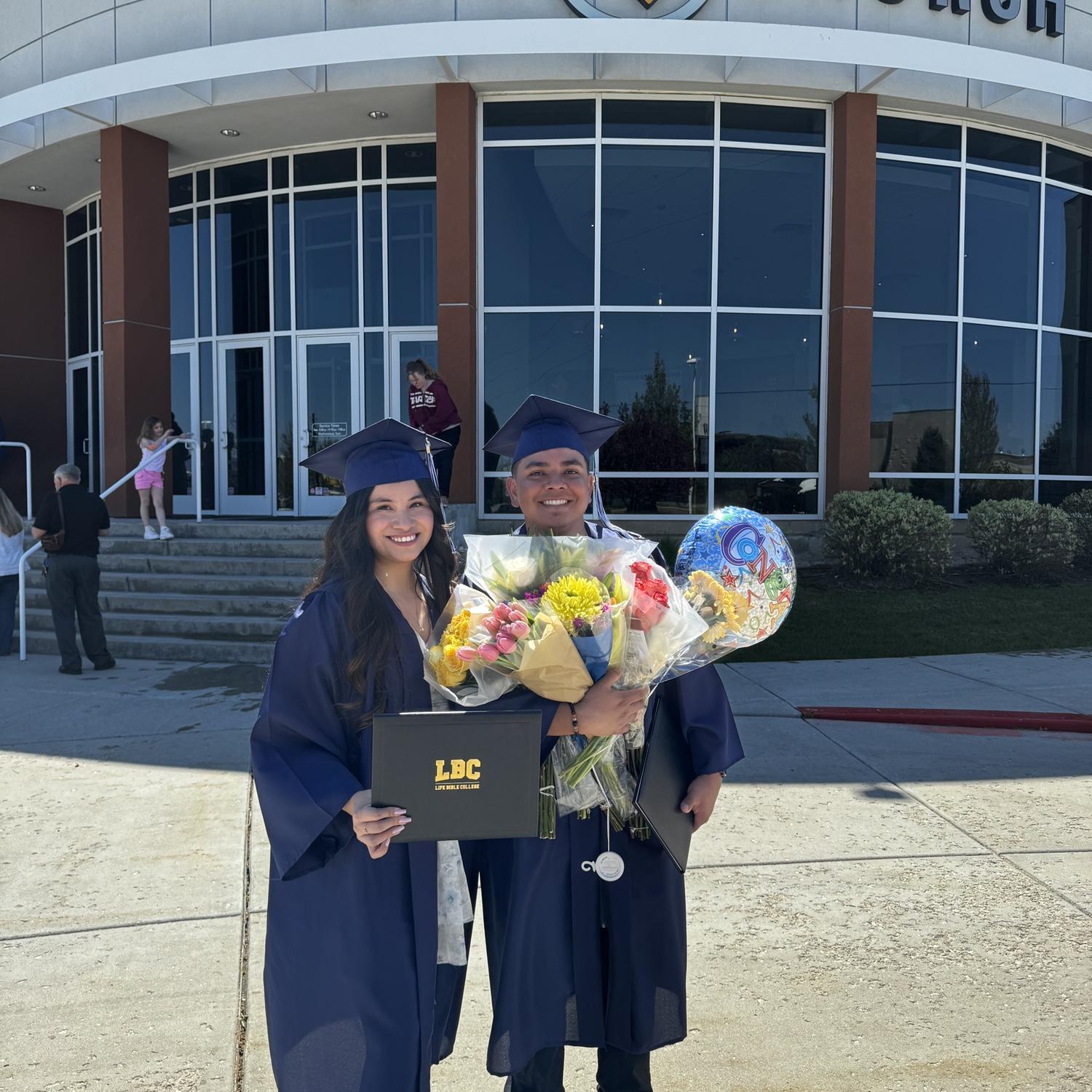 Graduated Bible College together!