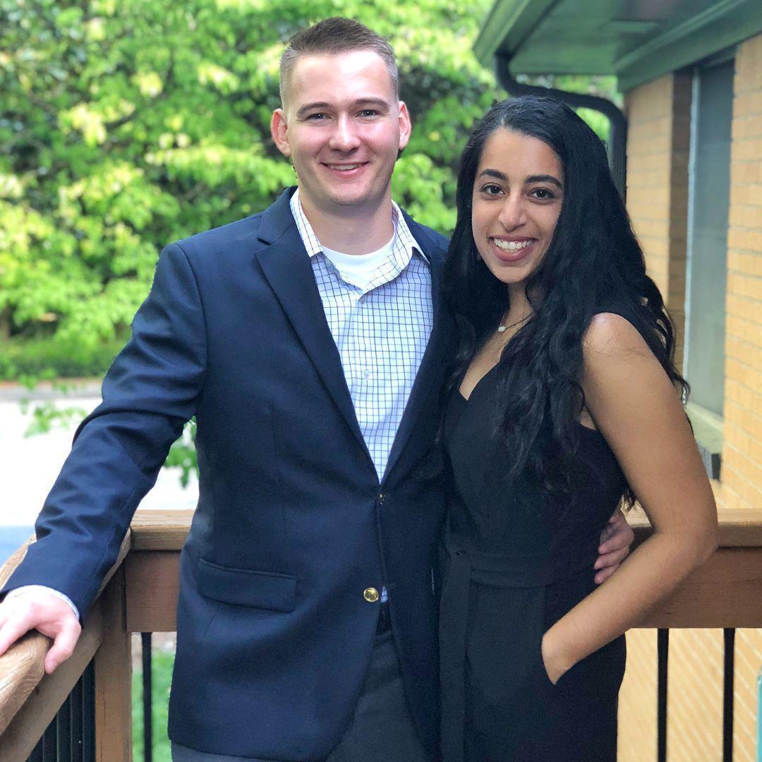 Chandni's graduate school formal