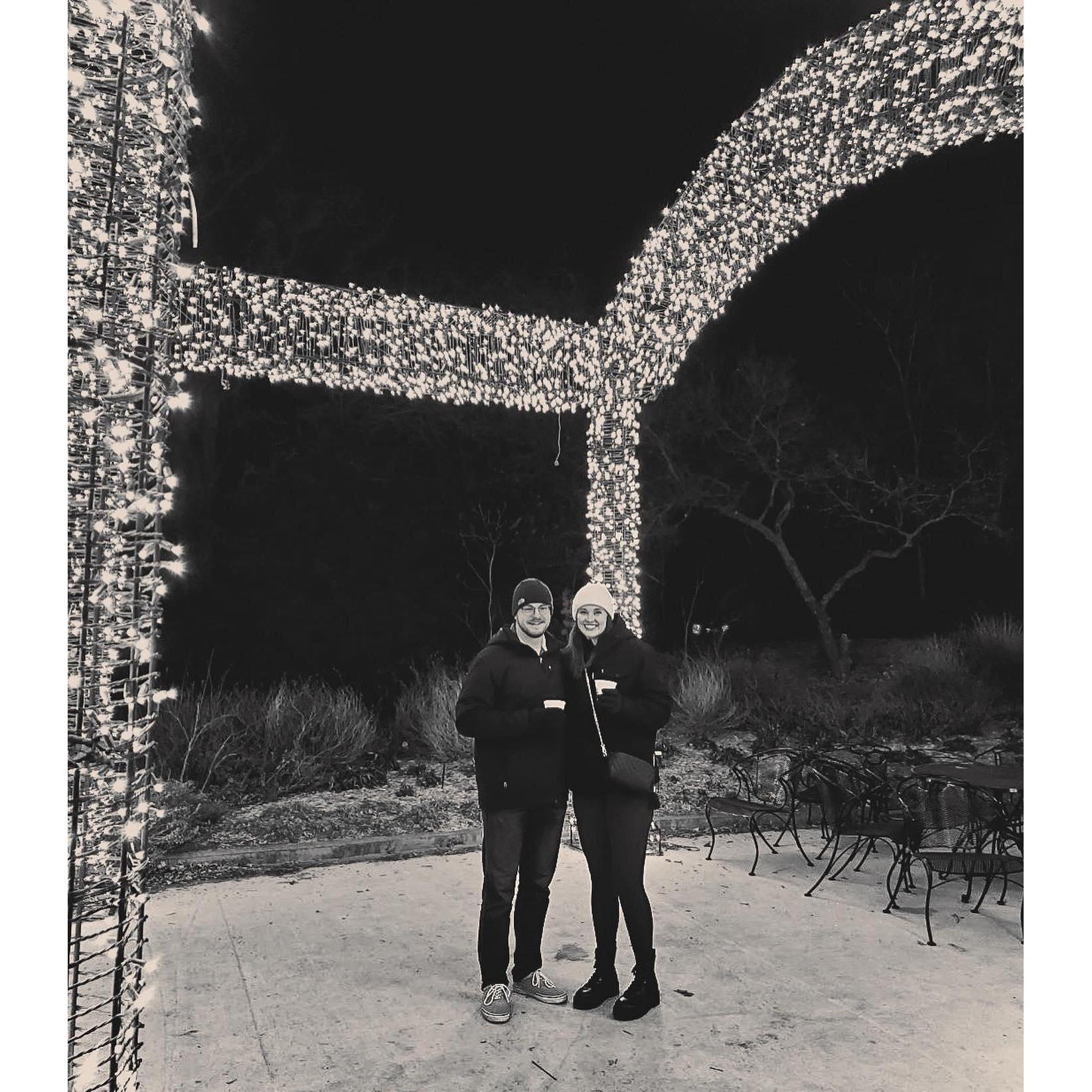 Christmas is one of our favorite holidays! We love watching Christmas movies and going to see the lights!