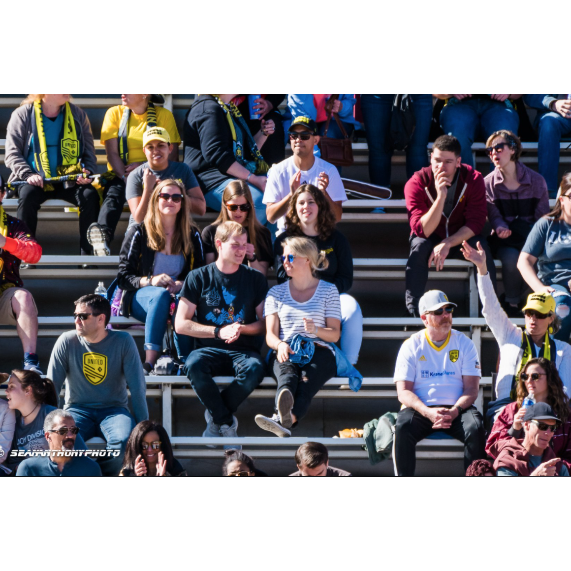 A wild RJ and Bryn caught in their natural habitat courtesy of Sean Anthony Photo. You will see they're unexpectedly surrounded by loved ones with a wildly confused look on their faces.