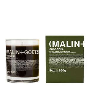 cannabis candle.