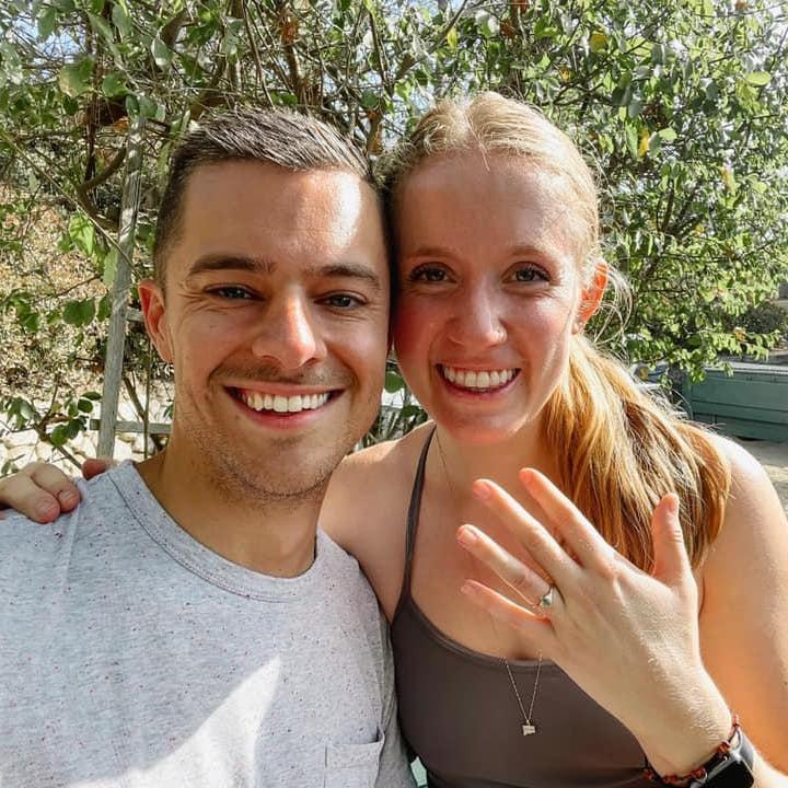 The day we got engaged in Griffith Park in Los Angeles. 7/1/21.