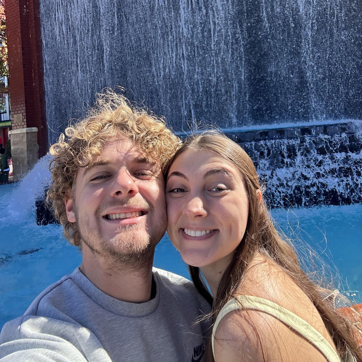 Our first time at the fair.