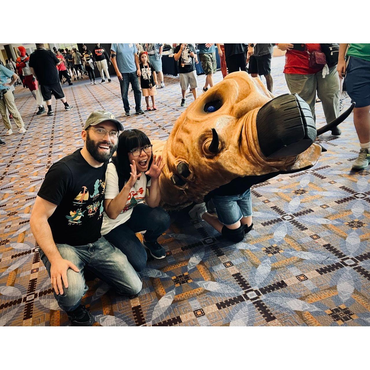 When I discovered Larvae is my most favorite Godzilla's character.