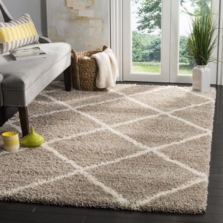 Hudson Diamond Shag Rug