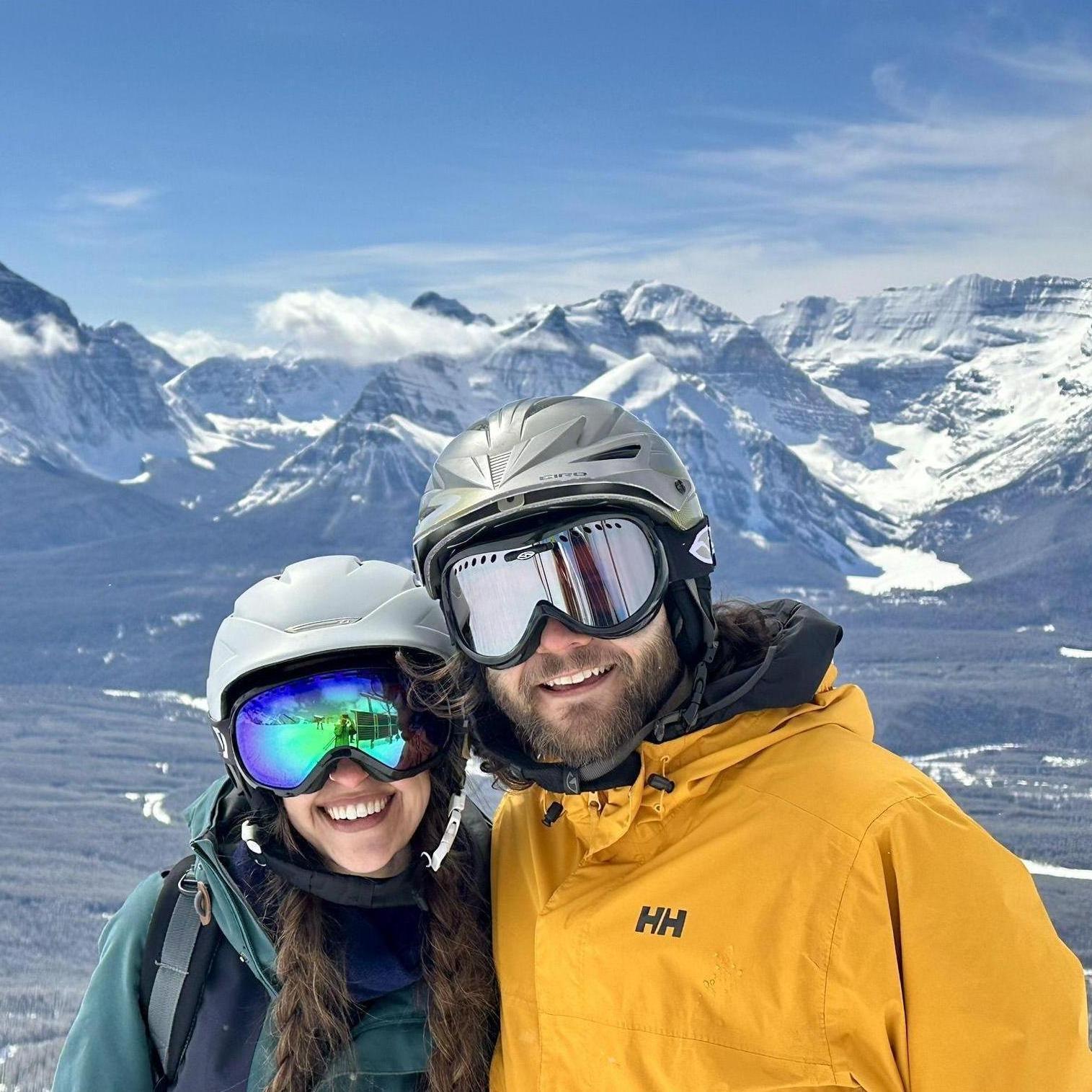 Skiing at Lake Louise ~ one of our favourite places on earth!
