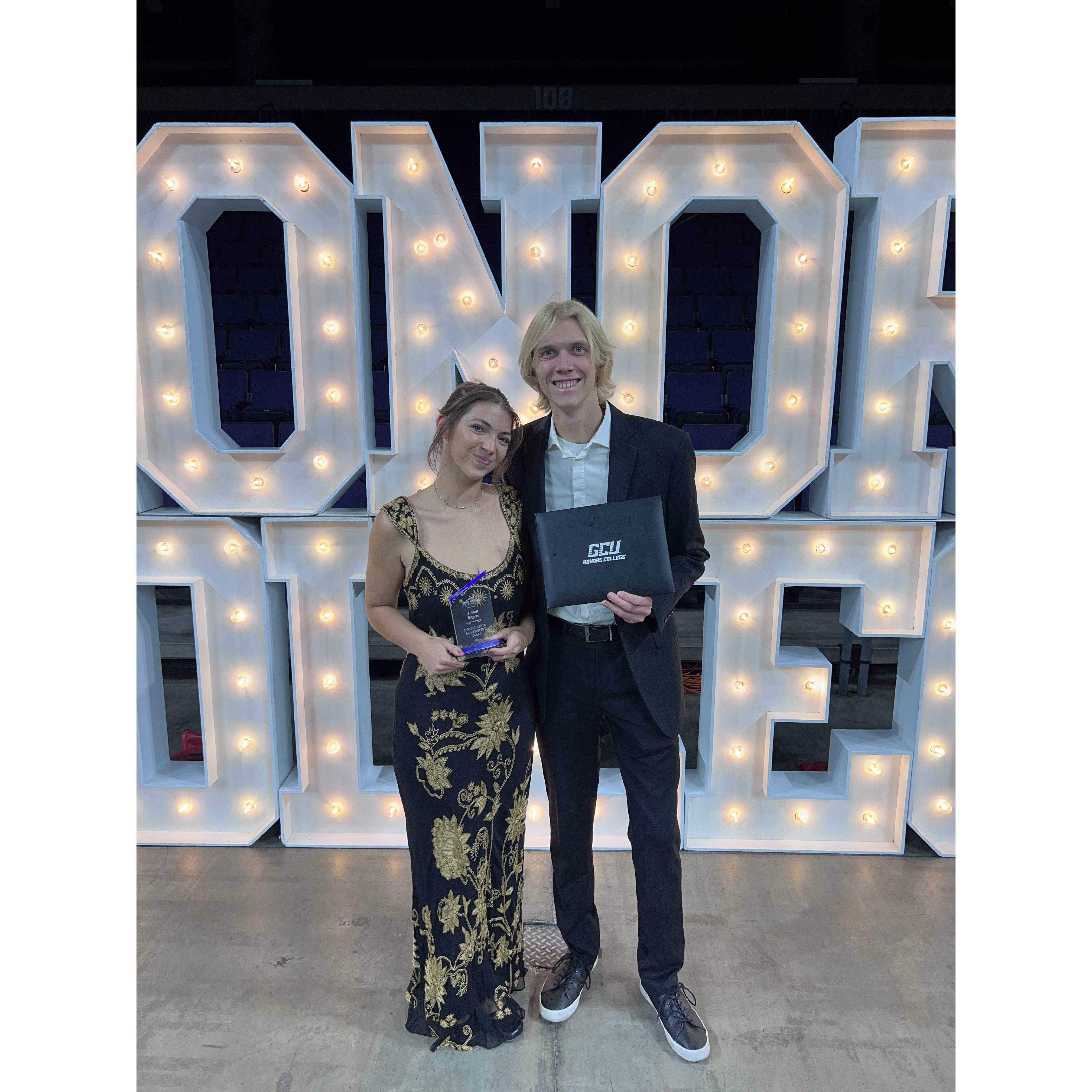 This was our best dressed photo taken at GCU!